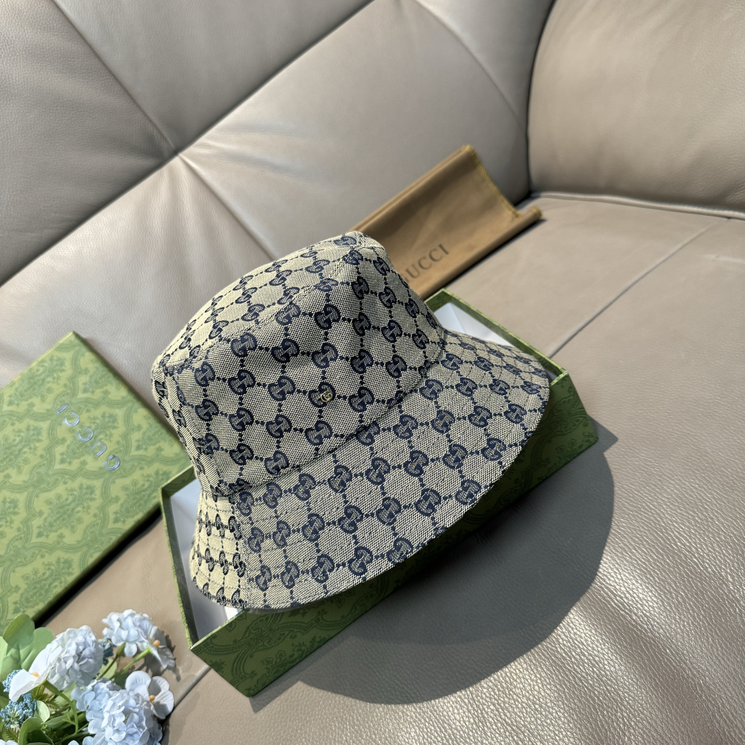 Gucci GG Canvas Bucket Hat - KAIROO