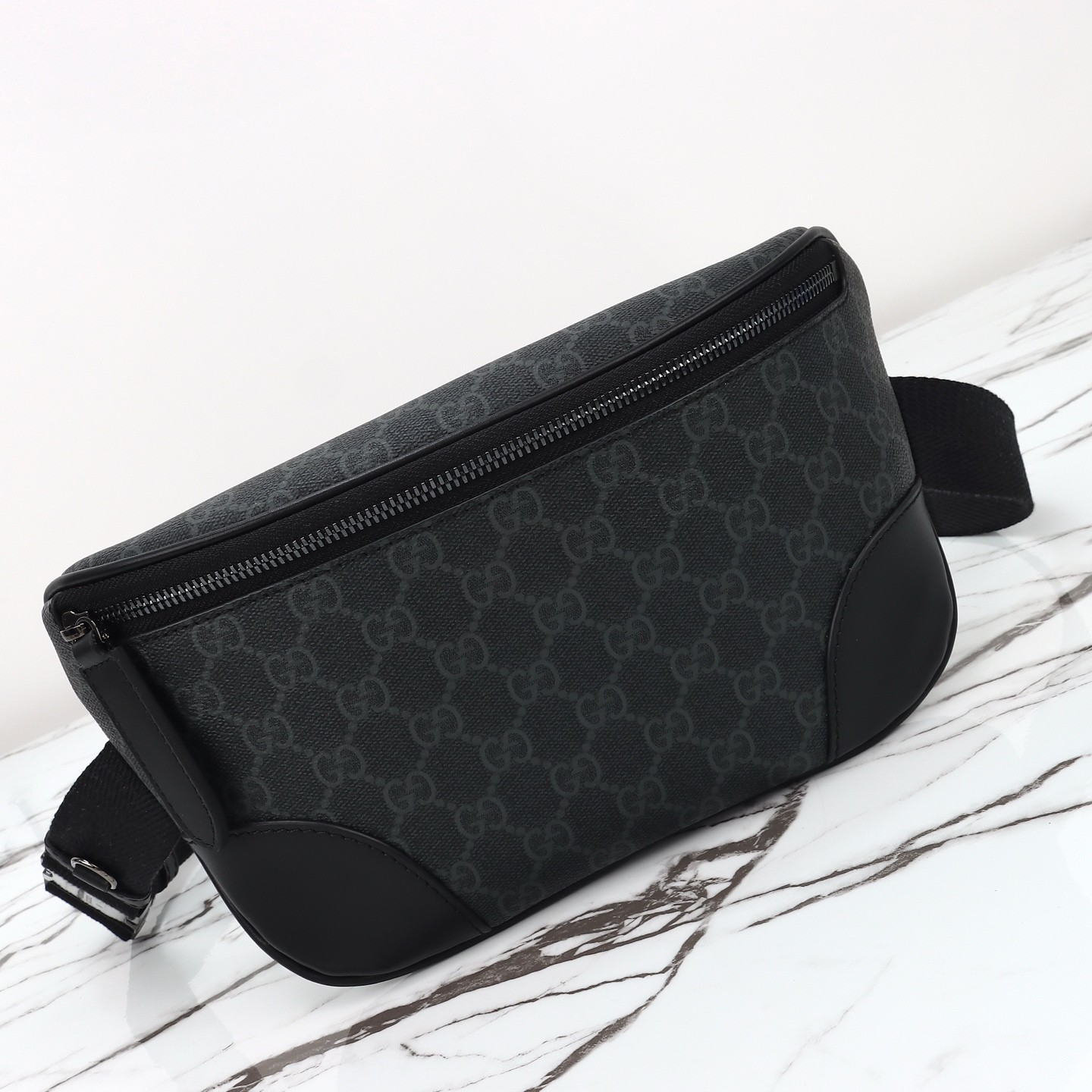 GUCCI Emblem GG medium belt bag