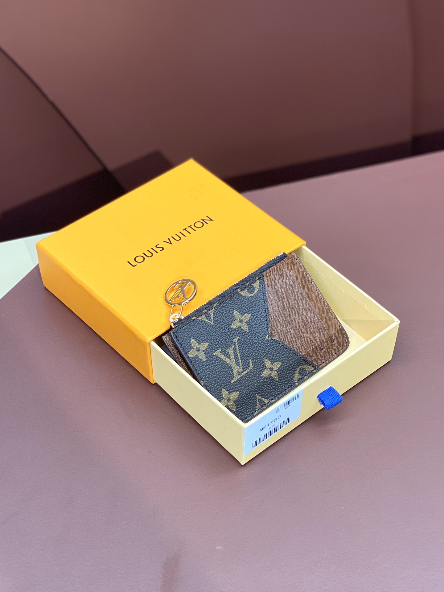 M81880 LV Romy Card Holder Monogram  Canvas