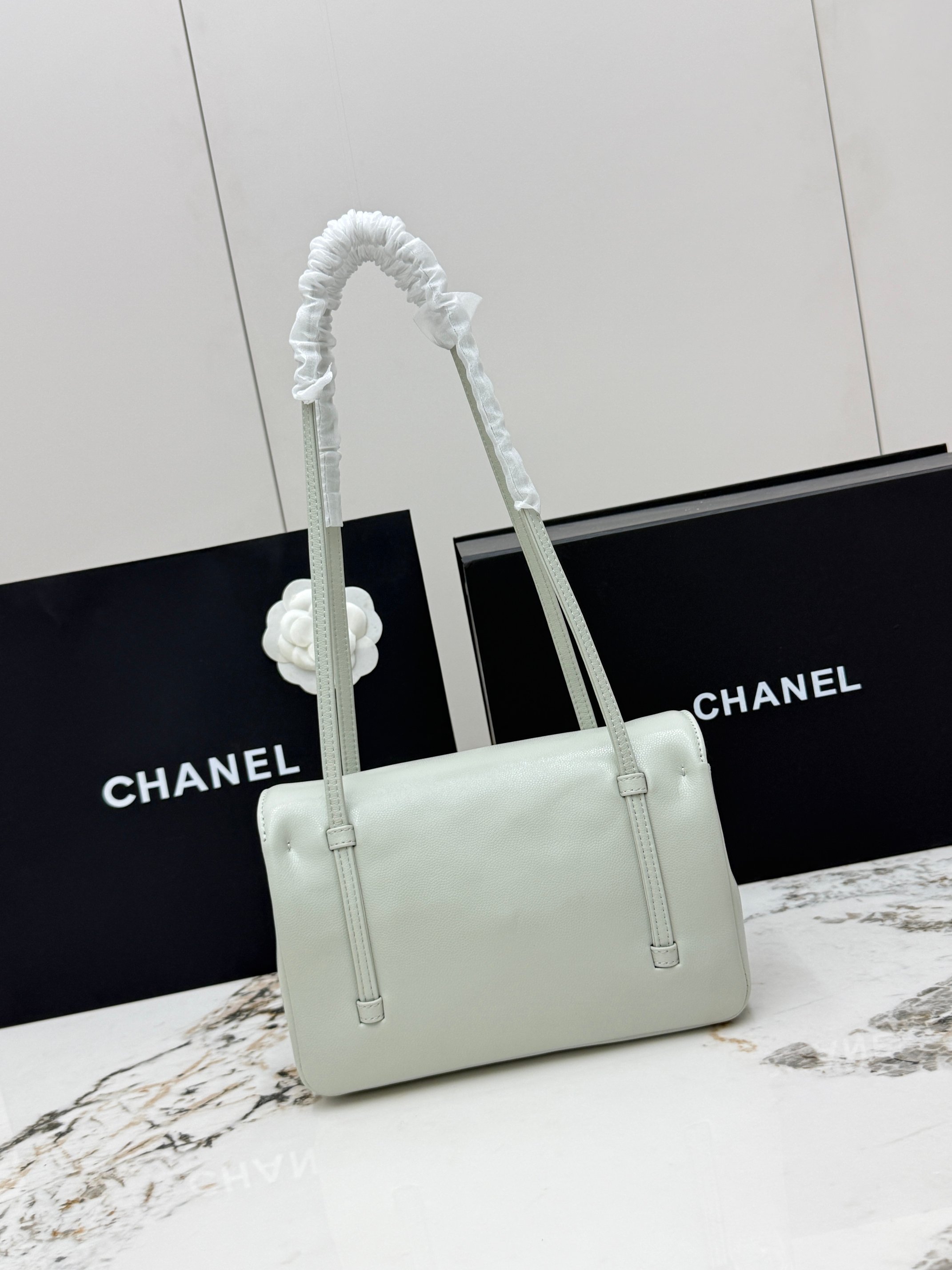 Chanel Spring Summer 2026 Small Flap Bag in Light Green