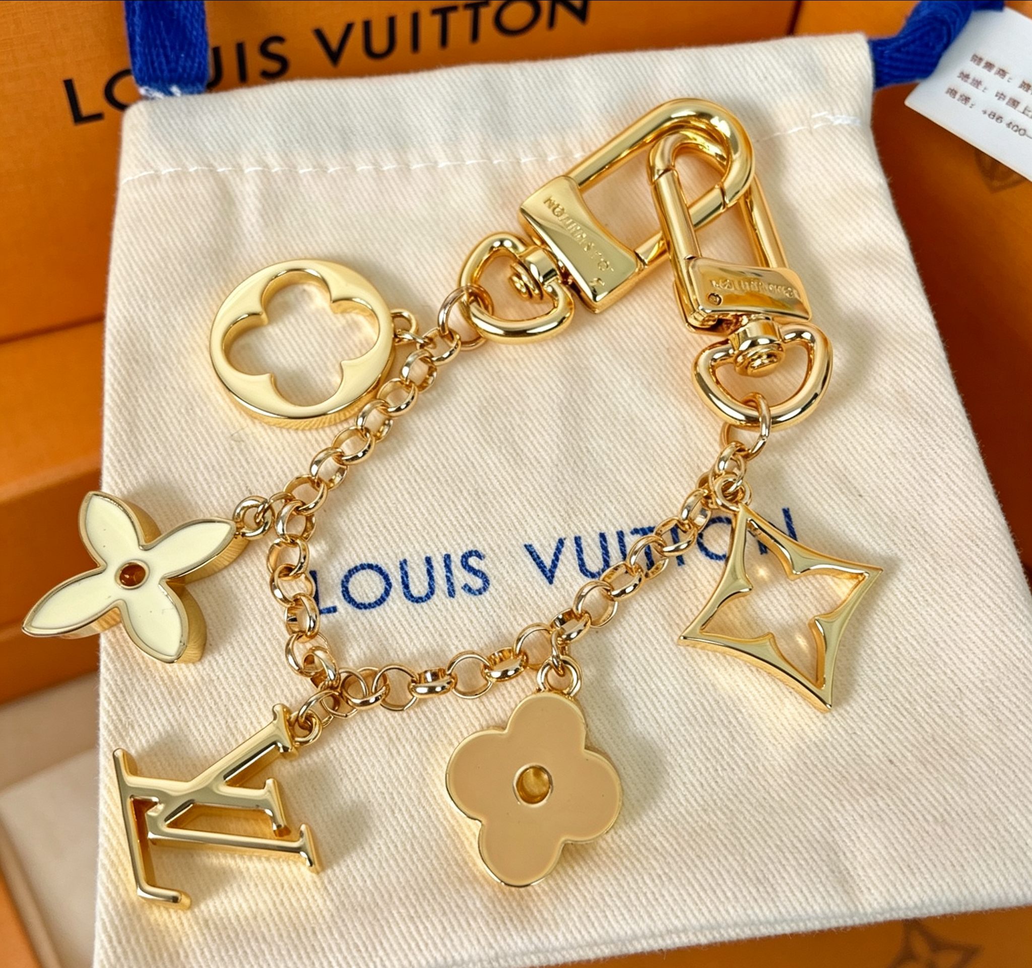 LV Fleur de Monogram Key chain