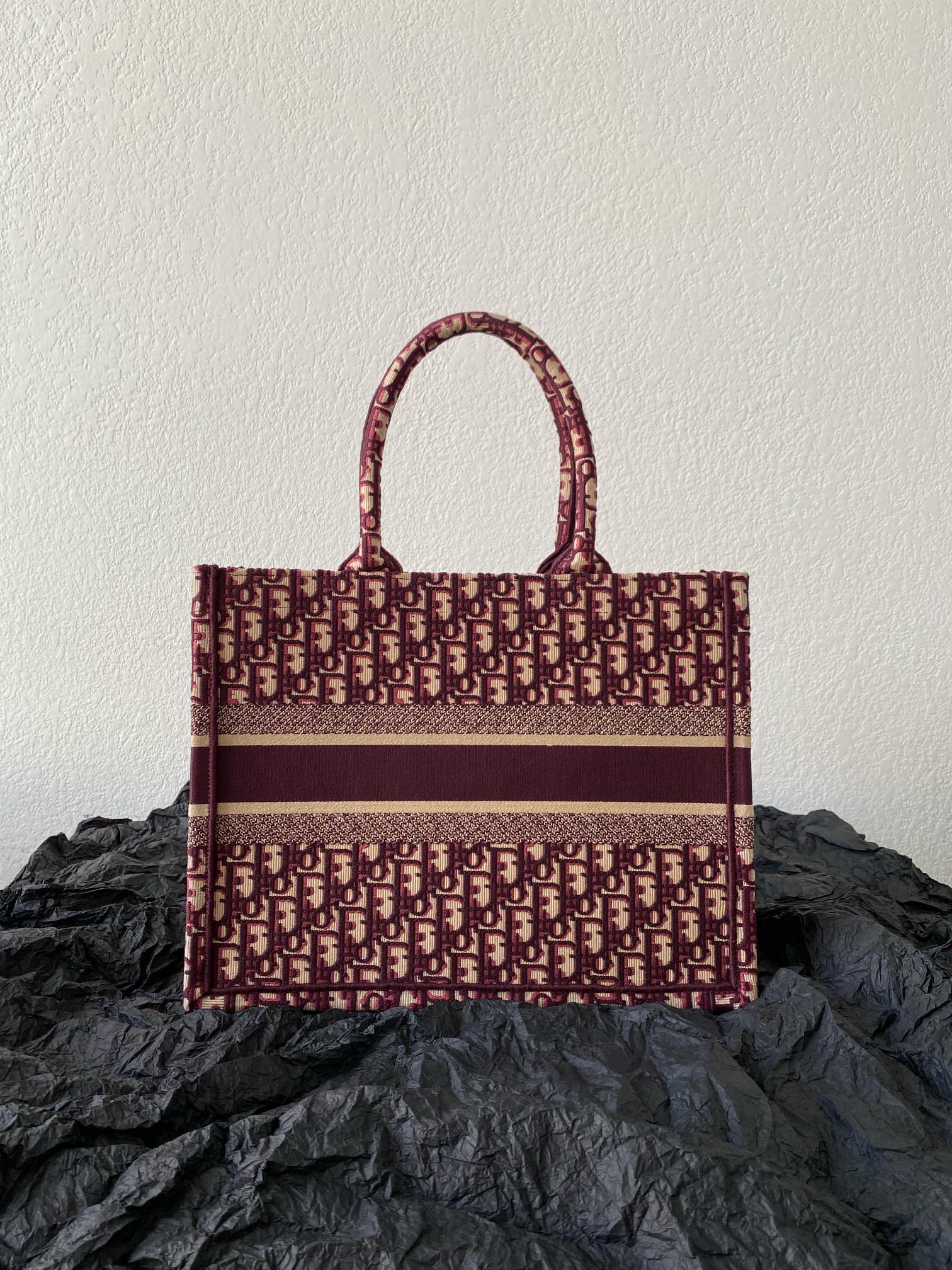 Dior Medium Embroidered Book Tote