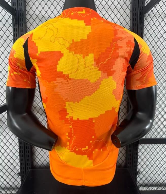 25/26 Paris FC Third/ Away  Orange Player Version Jersey