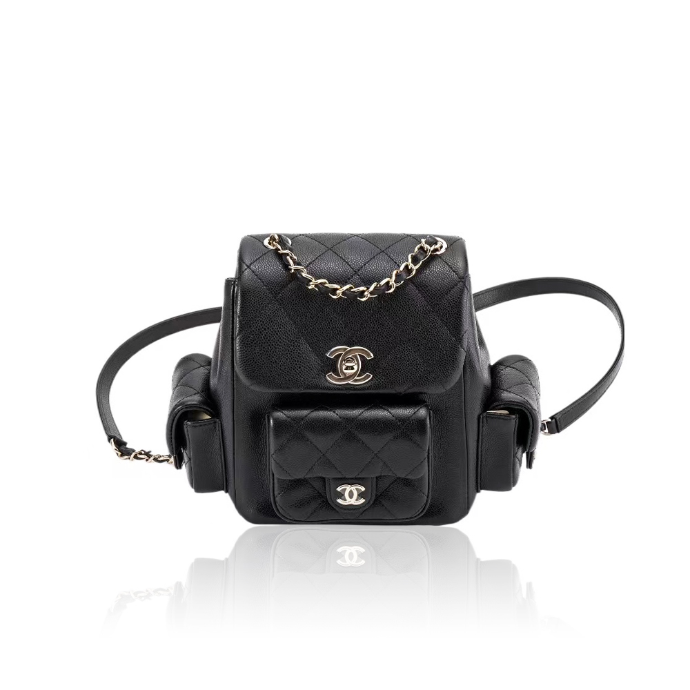 Chanel  23K Double Side Pocket Bag