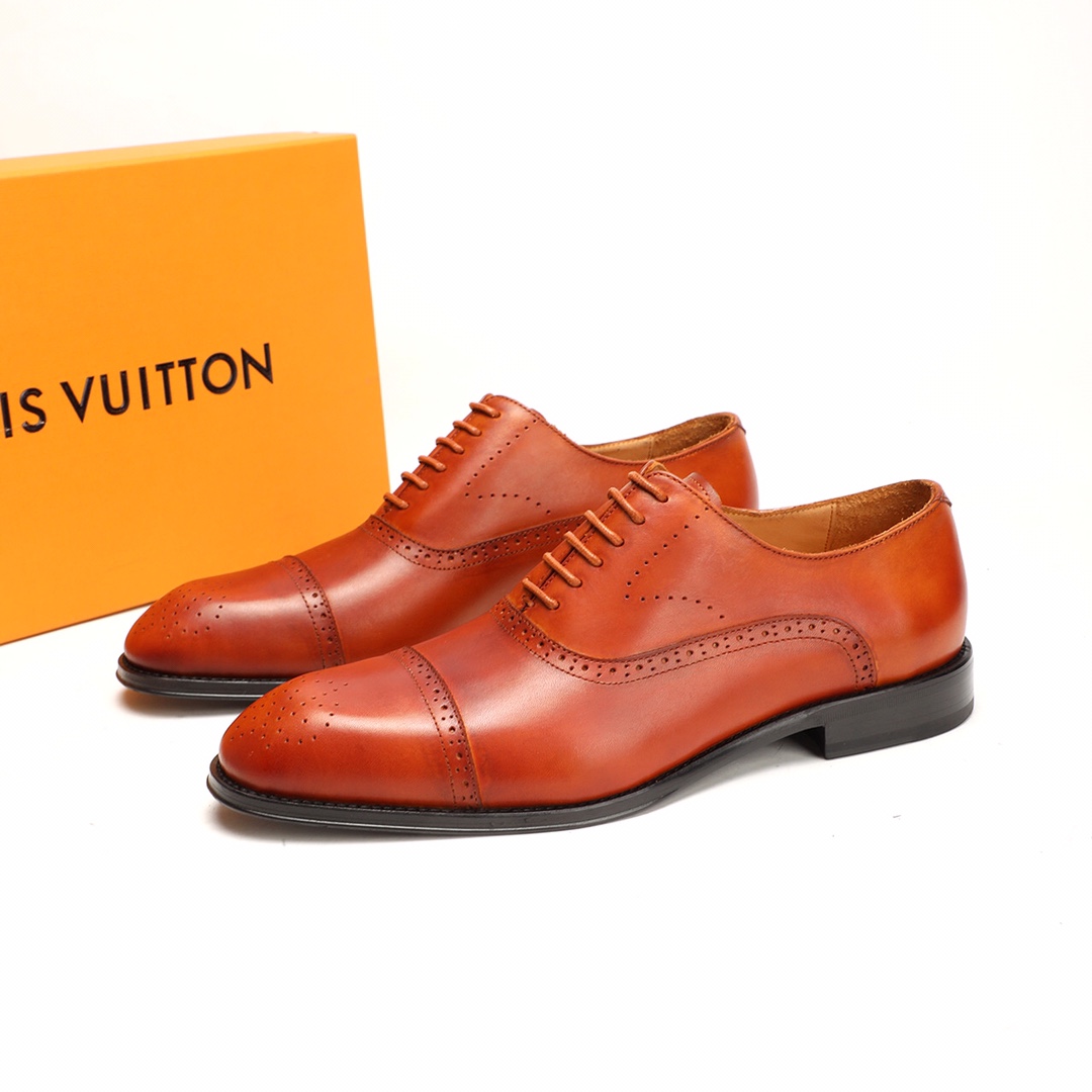 Men's LV Lace-up dress Shoes