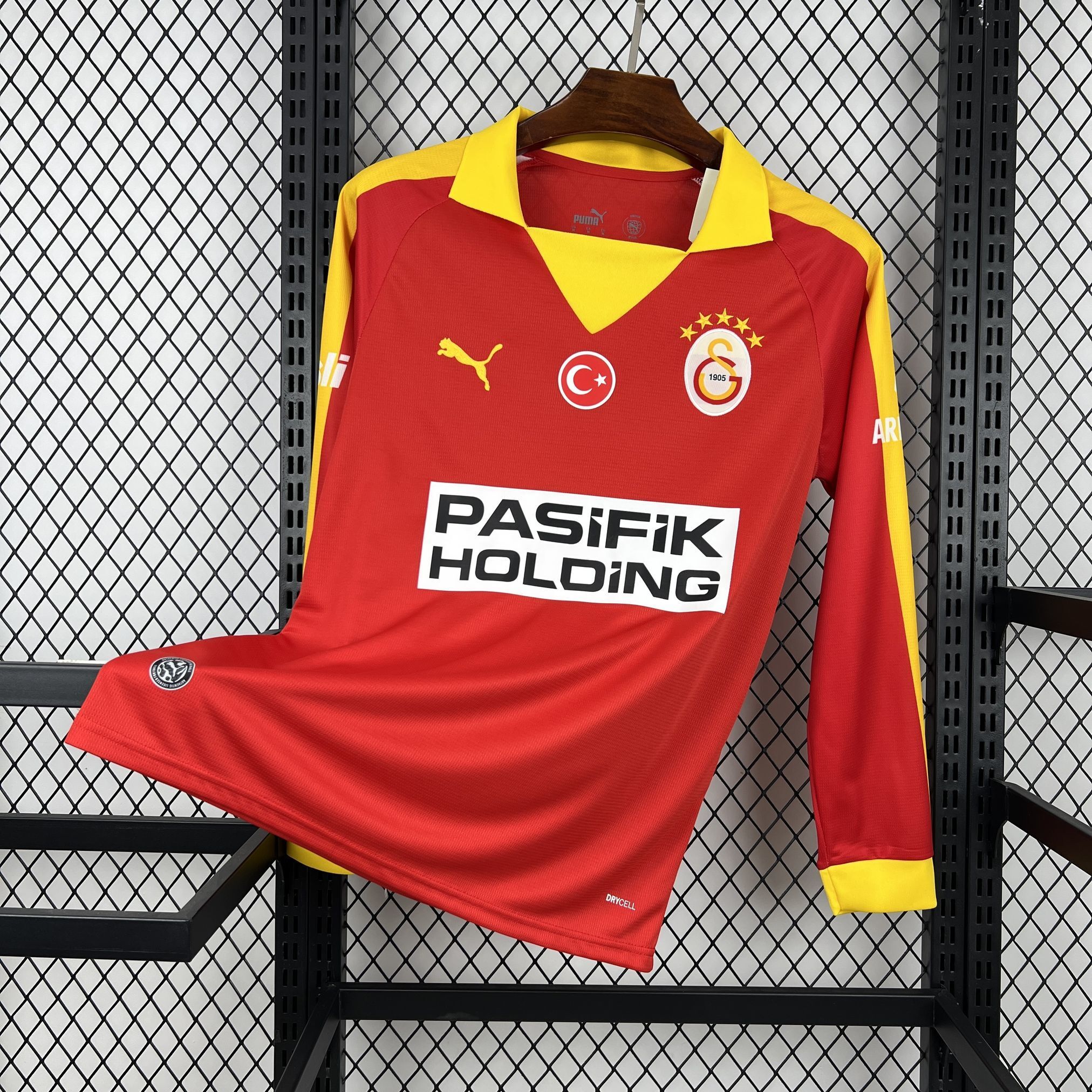 Retro Galatasaray 2026 Jersey Red Long Sleeves S-4XL