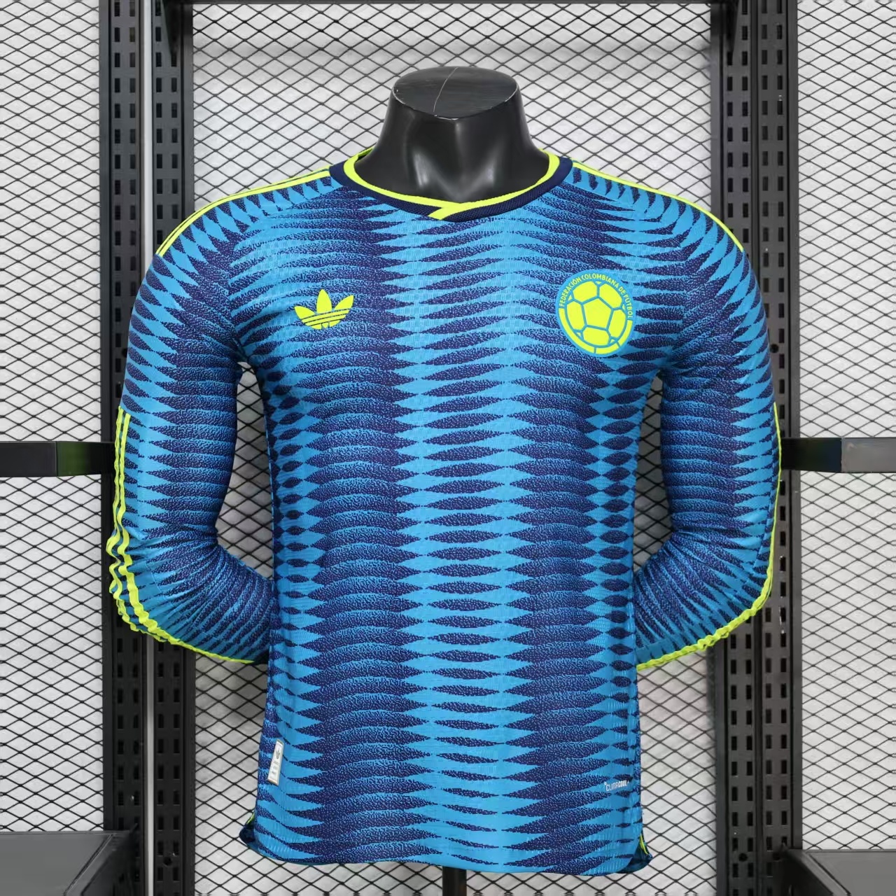 Colombia Away Long Sleeves Jersey Player Version World Cup 2026