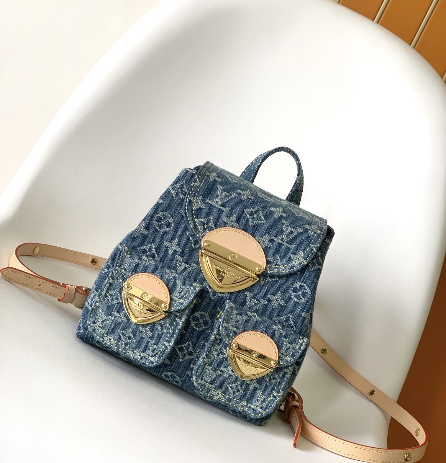 Louis Vuitton LV VENICE Denim Backpack