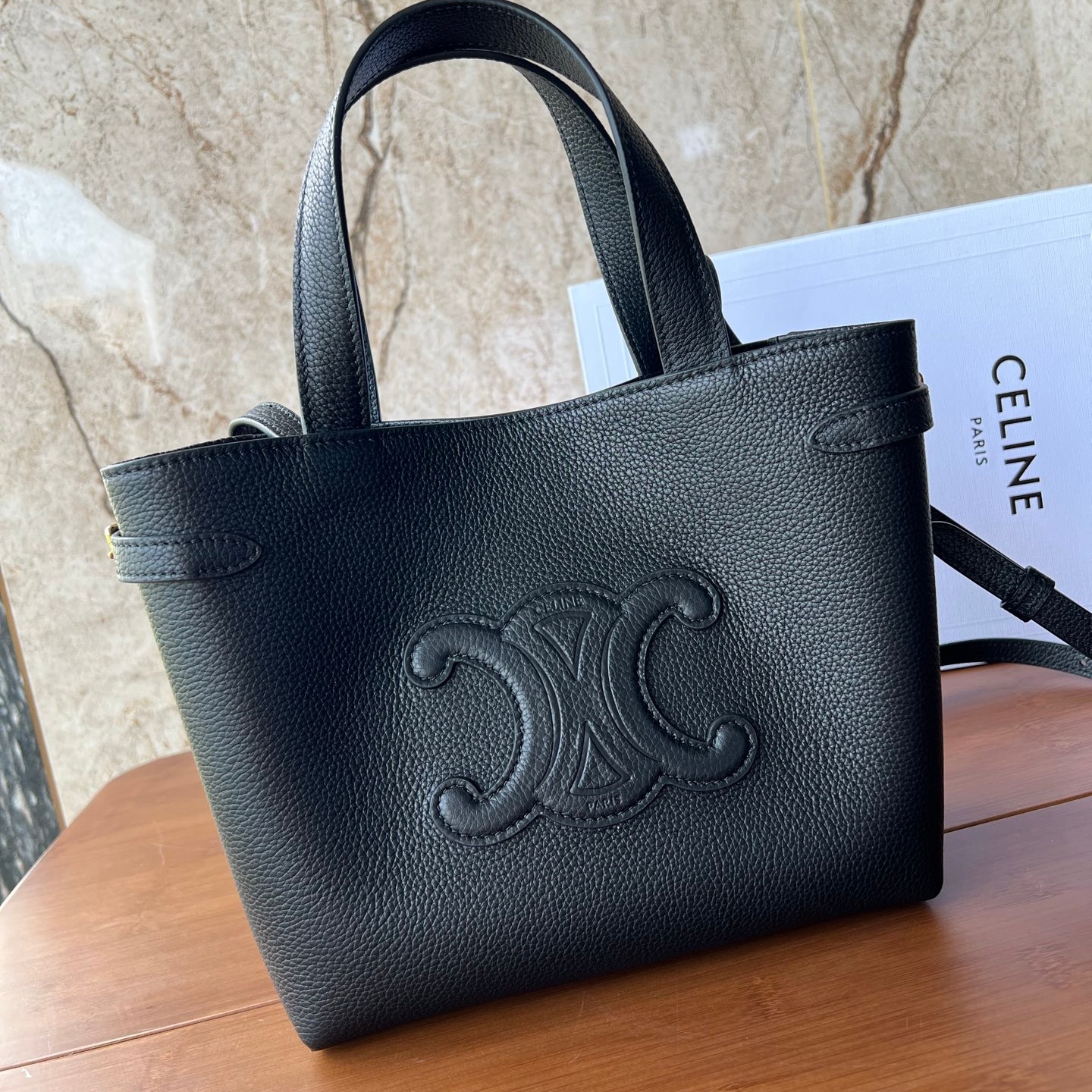 Celine Bag CABAS ANAIS  Cowhide118613  ( 10A Mirror Version)