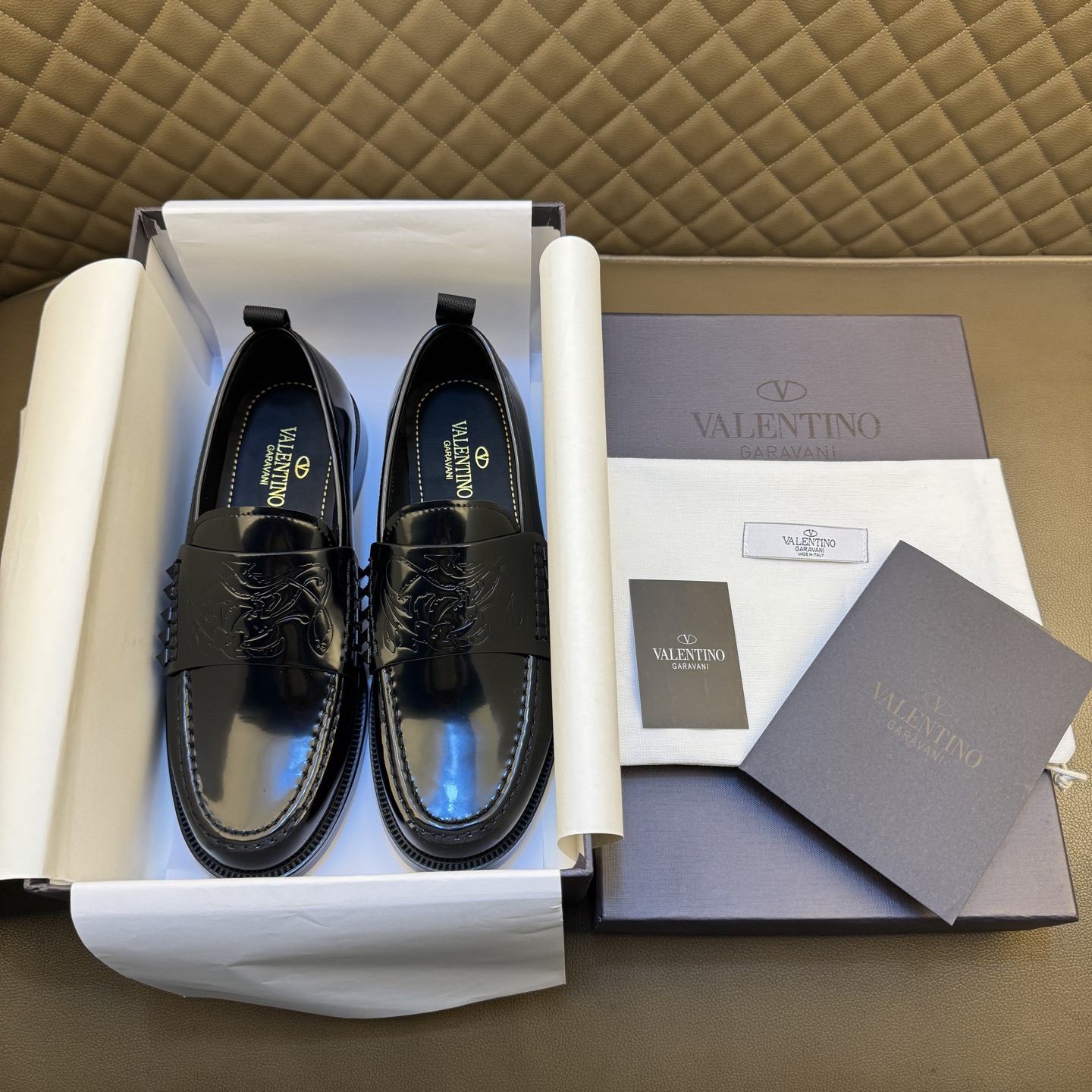 Valentino Men's Leather Loafer
