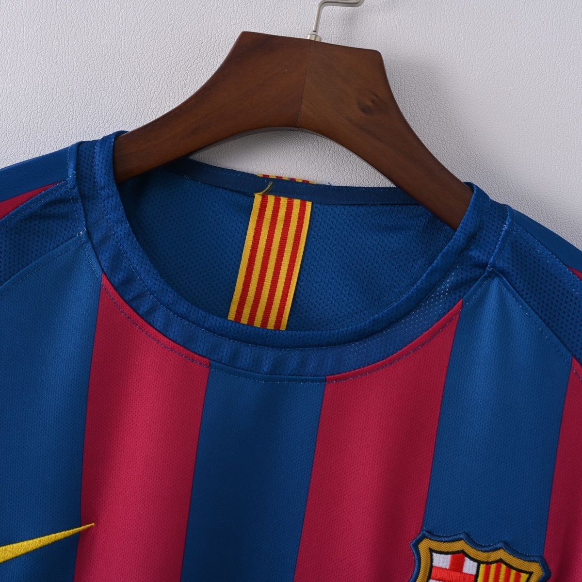 05-06 Barcelona Classic Retro Champions League Final Jersey | Soc Jersey - Premium Football Jersey