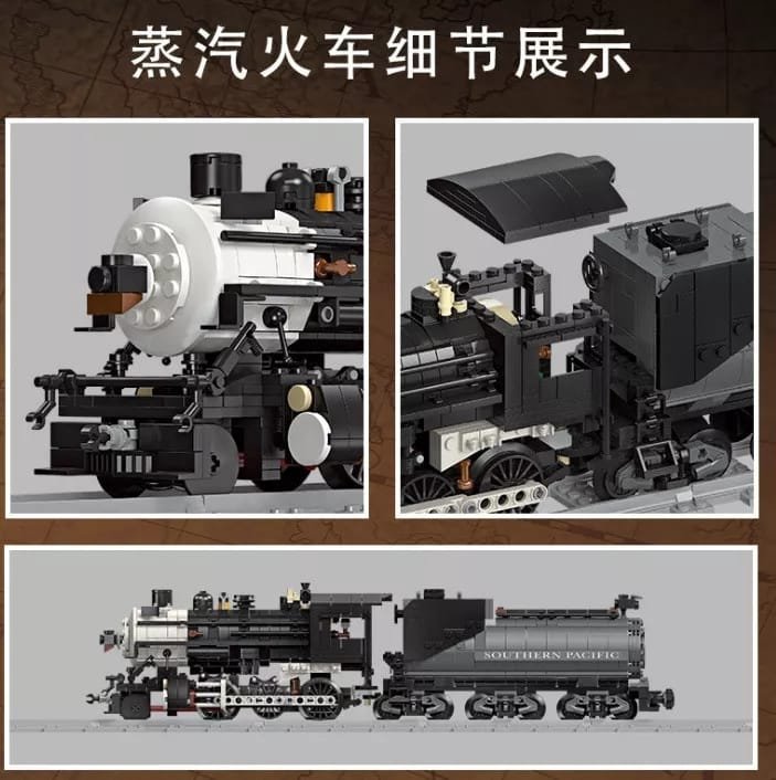 JieStar 59003 - CN5700 Steam Train