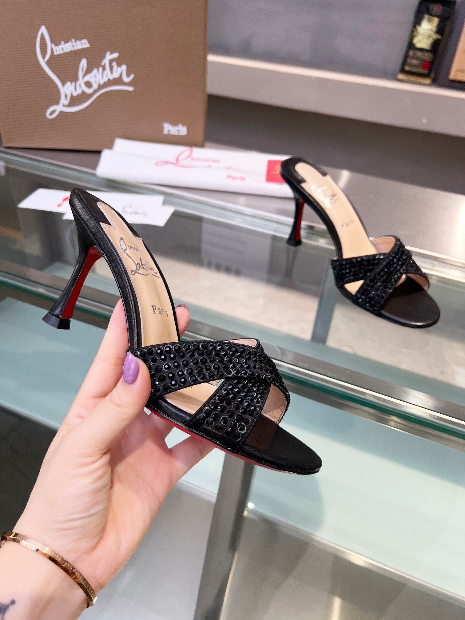 Christian Louboutin Heeled Slide
