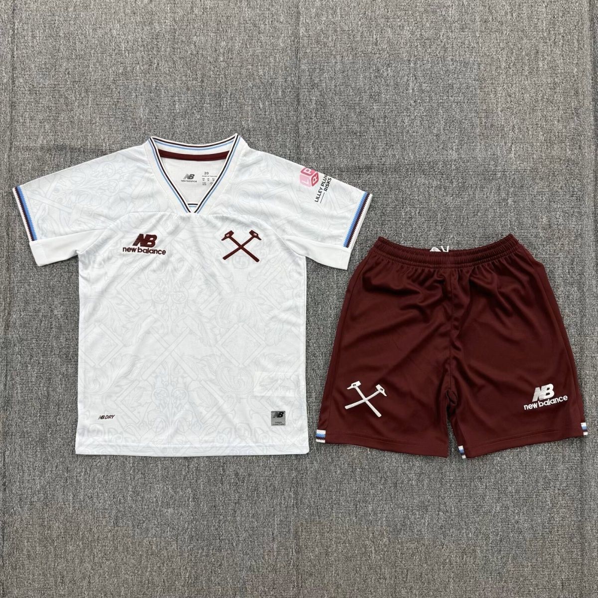 Kids West Ham United Away Suit 26/27 | Soc Jersey - Premium Football Jersey