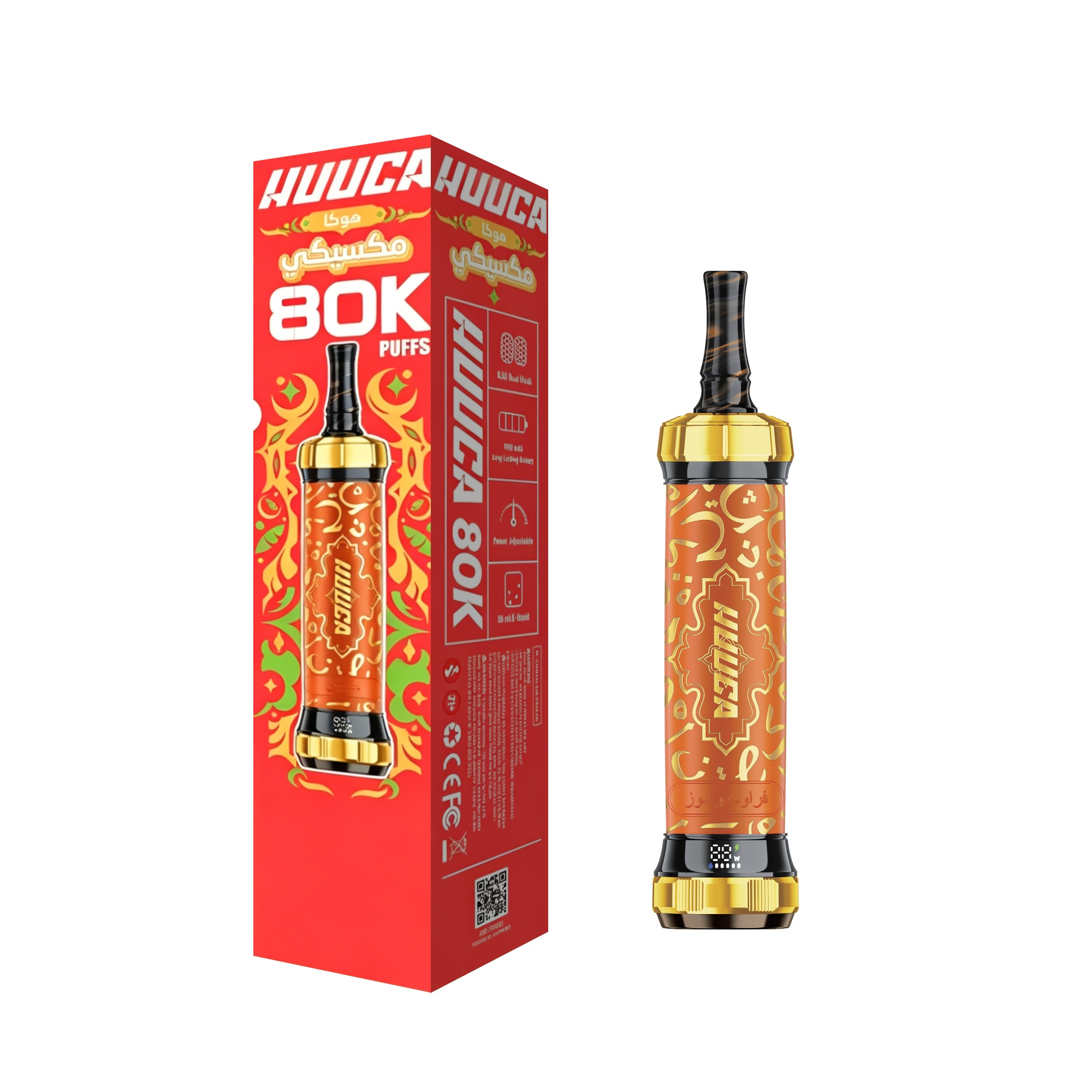 HUUCA 80K 3mg DTL Disposable Vape