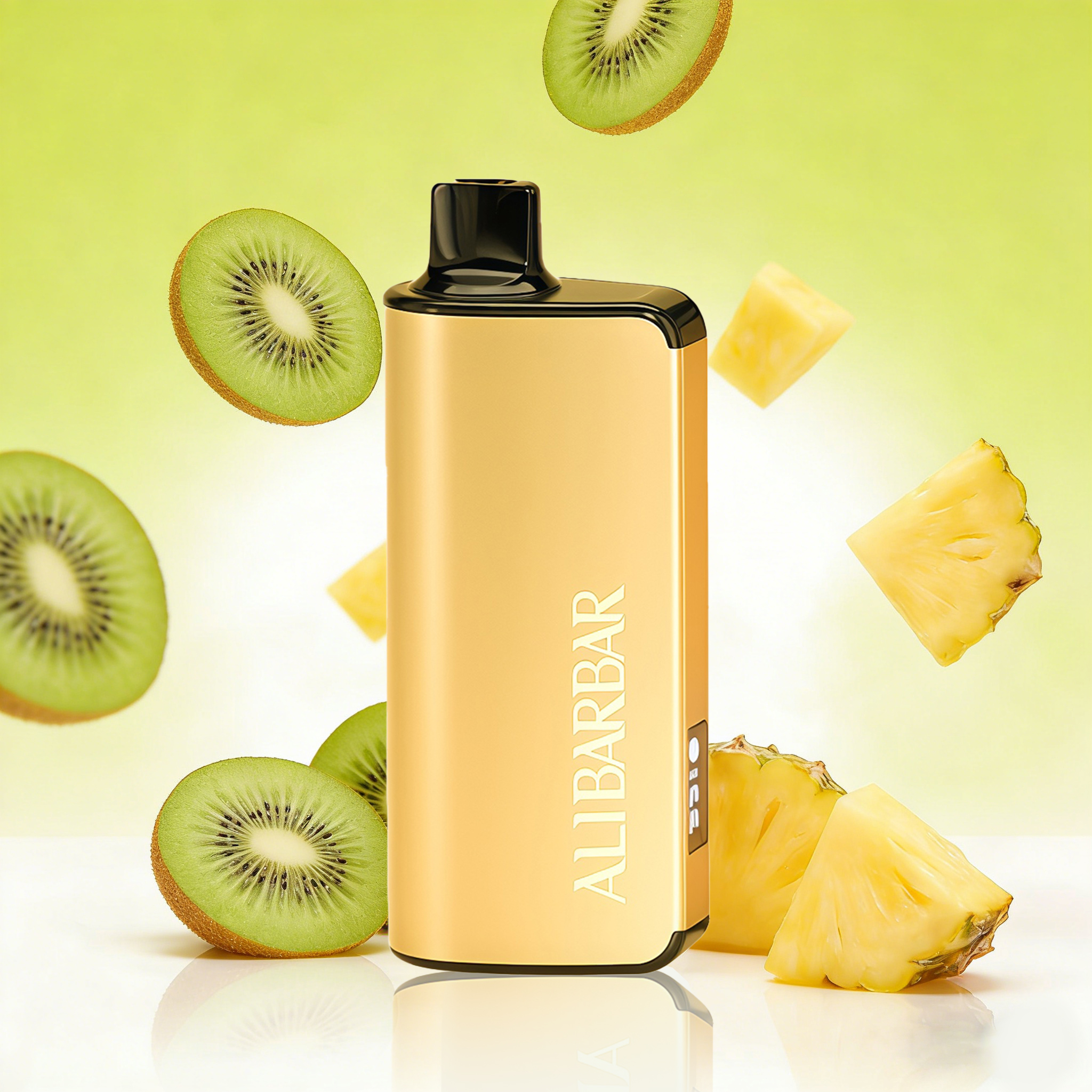 ALIBARBAR INGOT 9000 PUFFS-KIWI PINEAPPLE