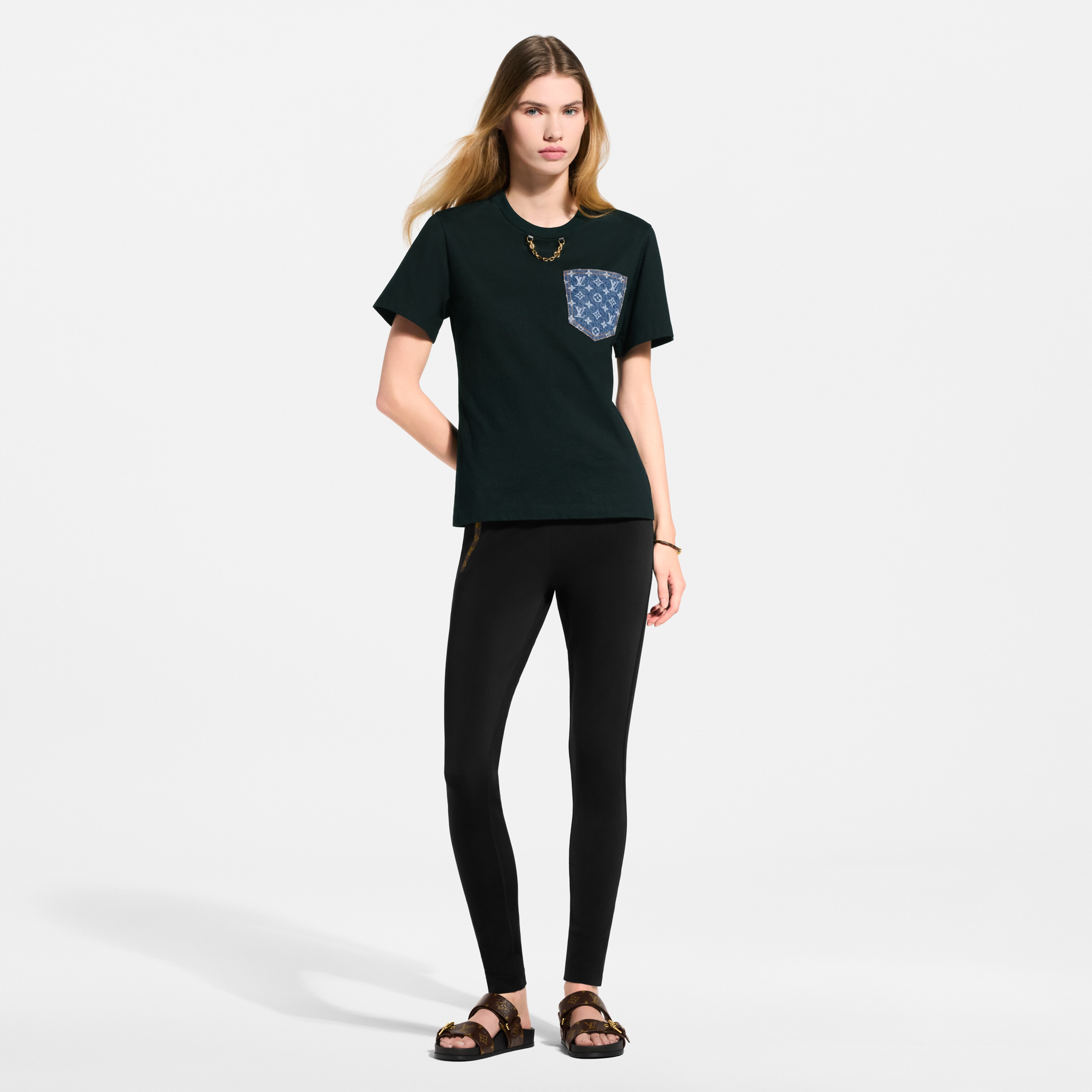 モノグラム ポケットTシャツ