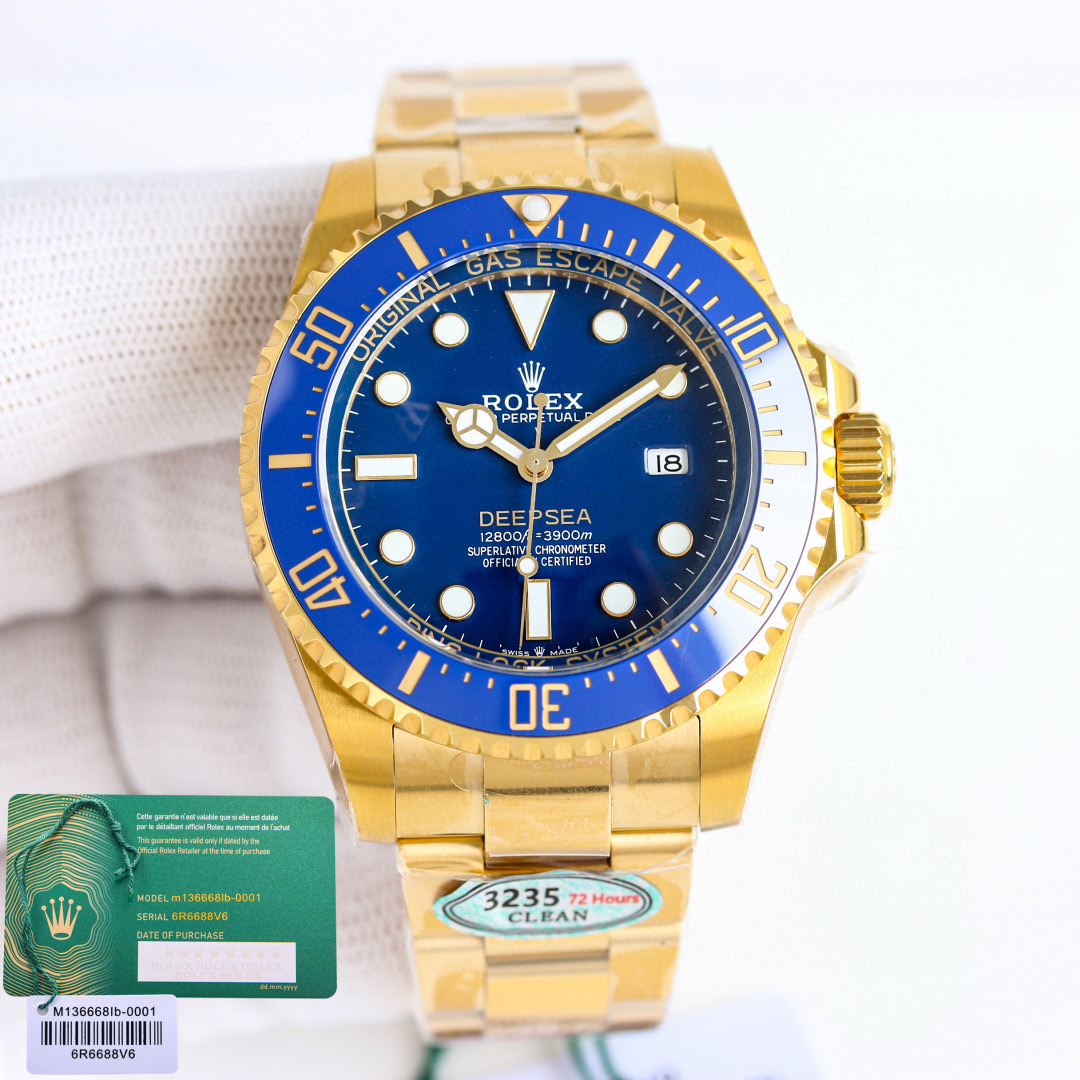 Rolex Men's Deepsea Automatic Watch, 44mm