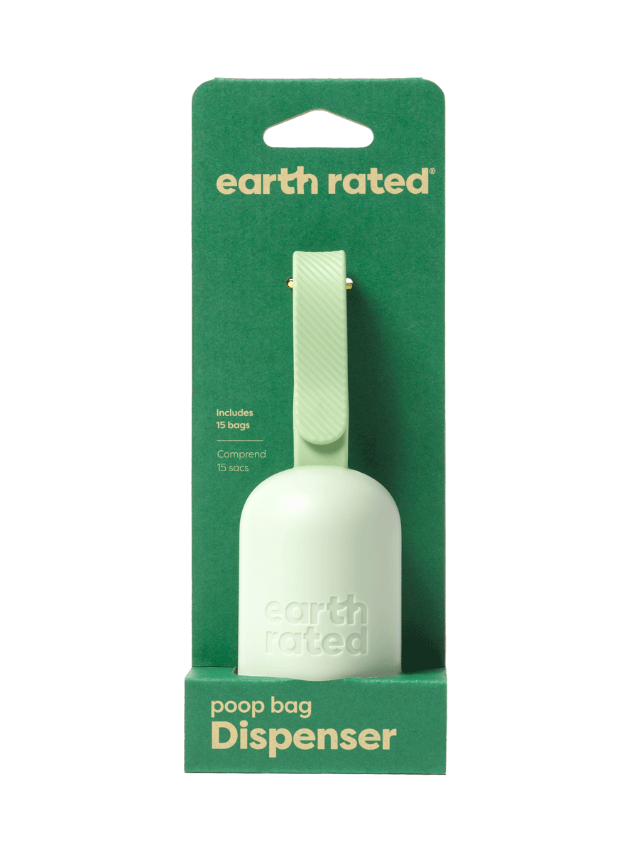 Poop Bag Dispenser with 15 Bags