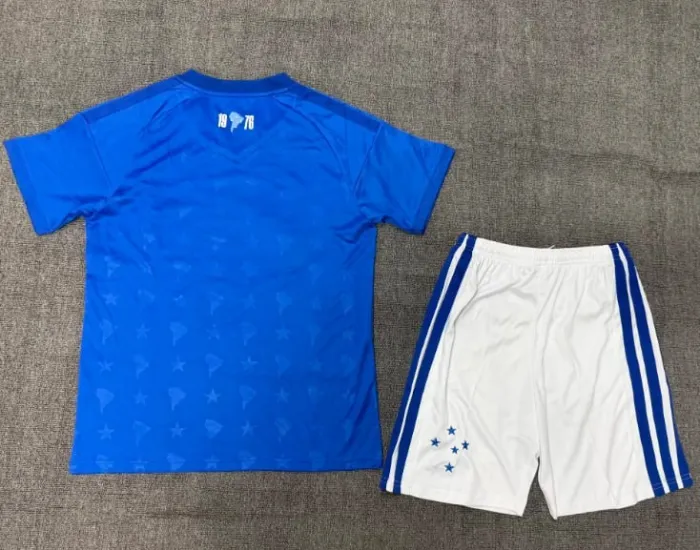 Kids Cruzeiro Home Suit 26/27 | Soc Jersey - Premium Football Jersey