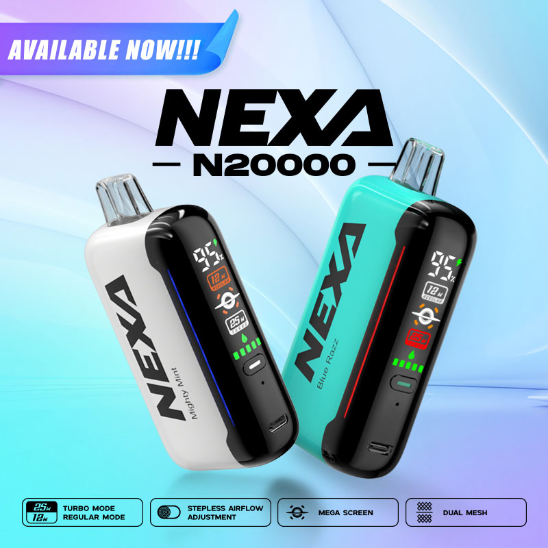 [5-Pack Bundle] Nexa N20000 20K Disposable Vape (5%, 20000 Puffs)