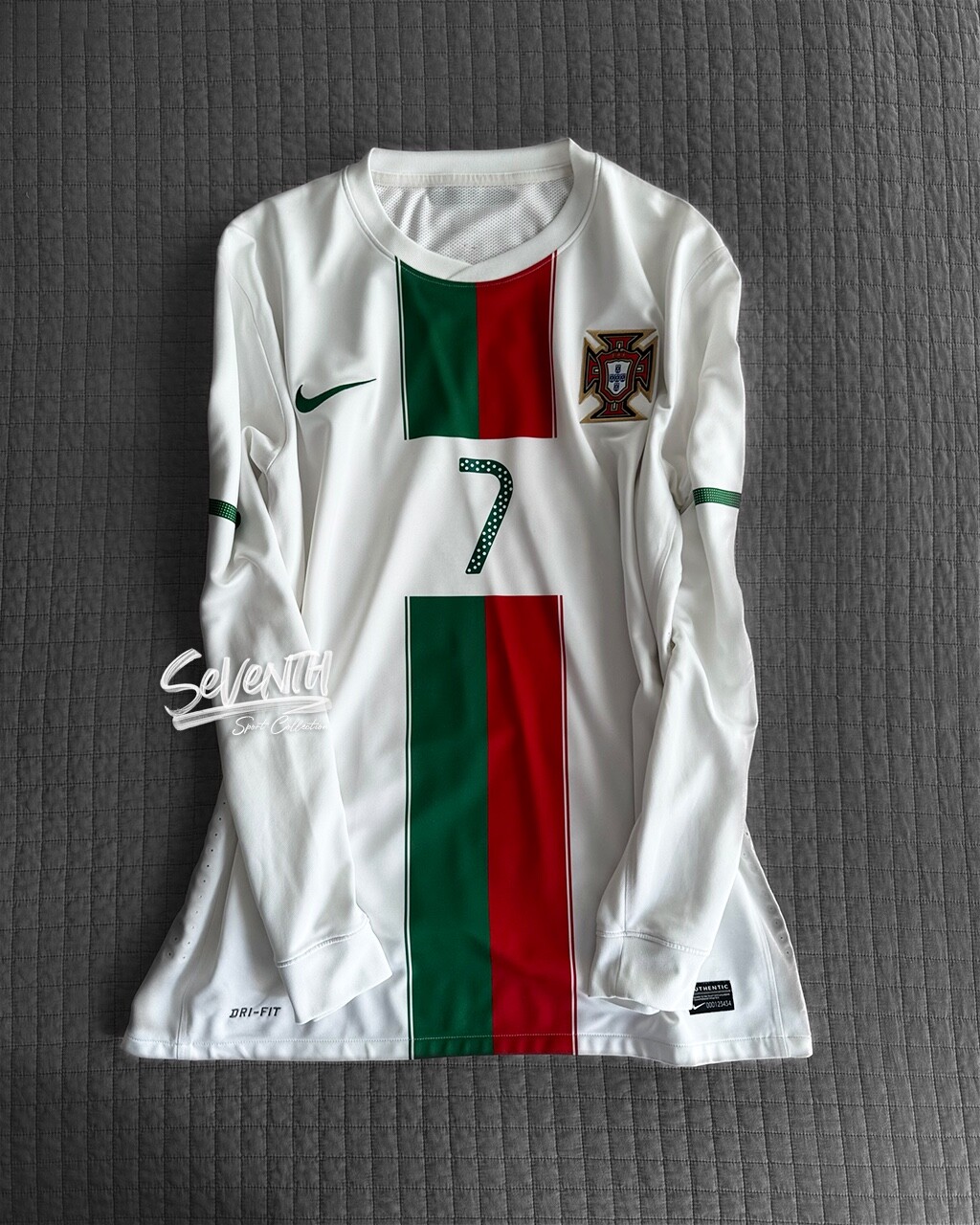 Retro 2010 Portugal World Cup Away Player Long Sleeves Edition