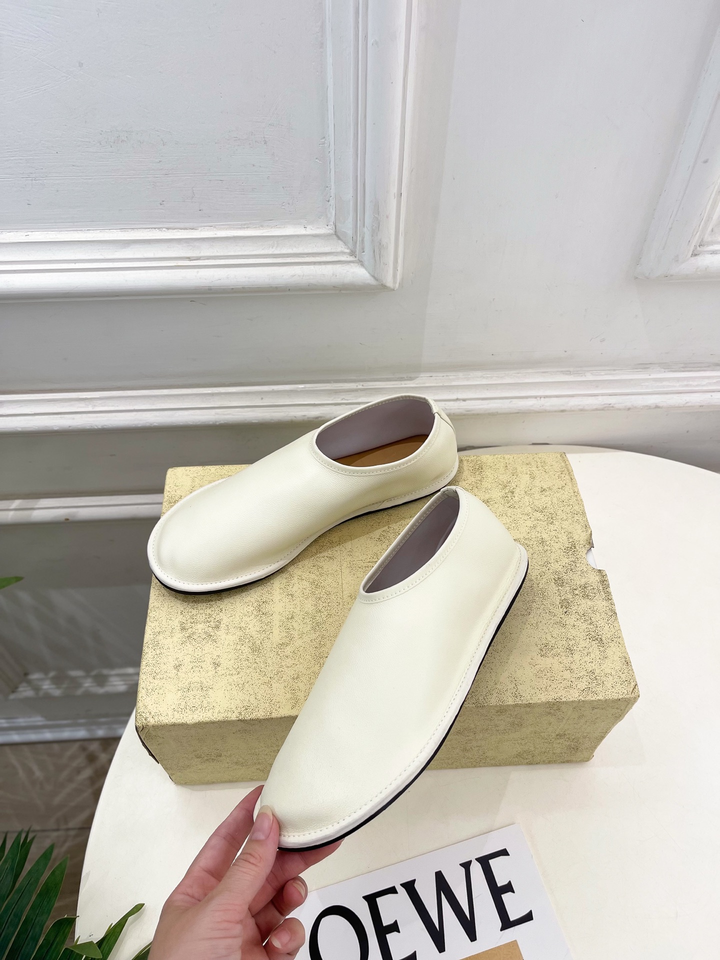 The Row lambskin Loafer