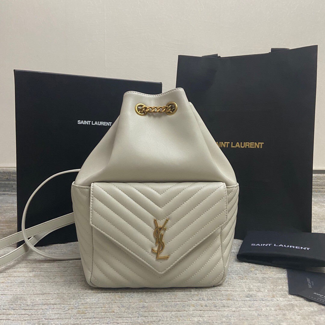 Saint Laurent YSL Sheepskin Backpack