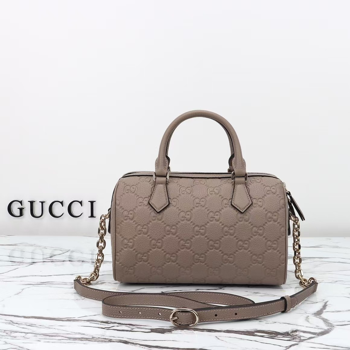 GUCCI Emblem small tote bag