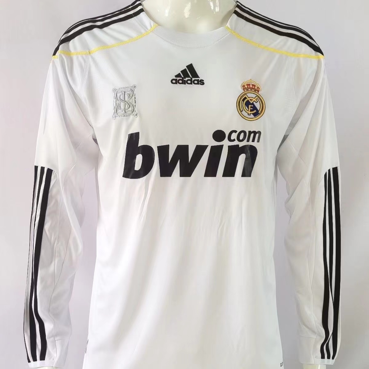 09-10 Real Mαdrid Home Retro Player Long Sleeves Edition