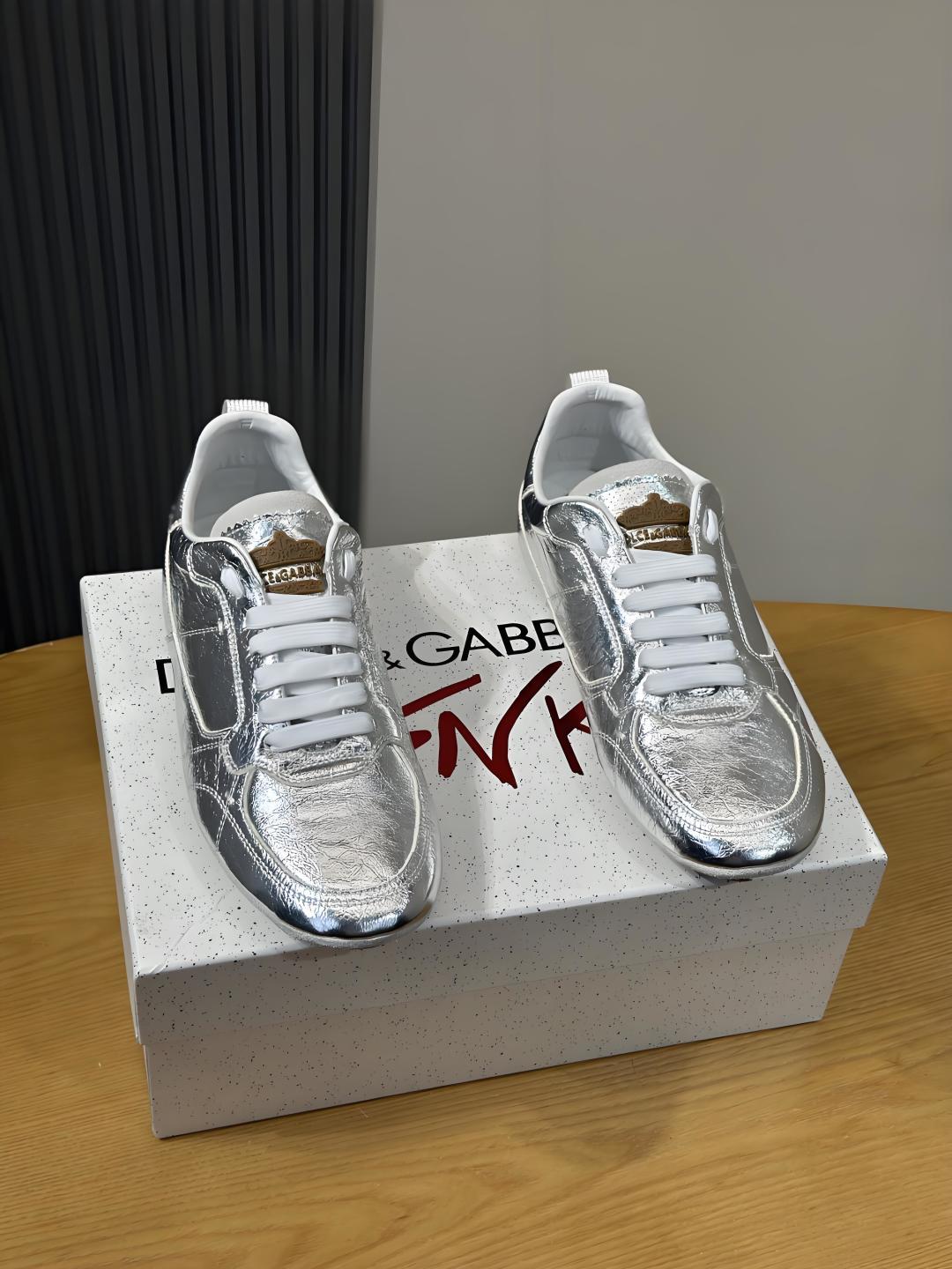 Dolce Gabbana Men's Leather Sneakers