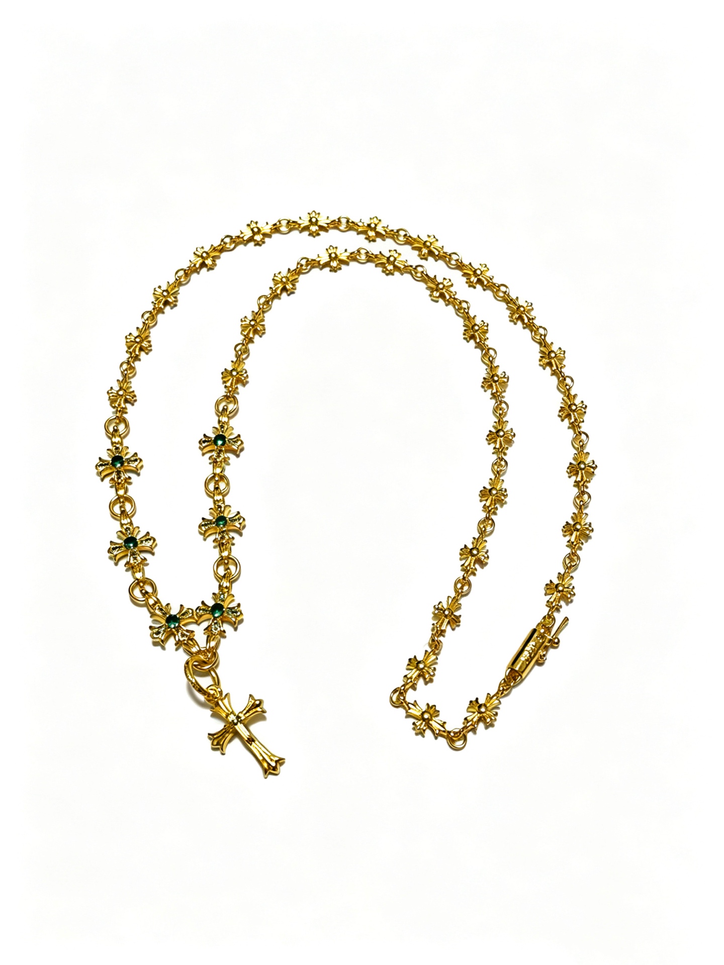 Chrome Hearts Gold Necklace 60cm