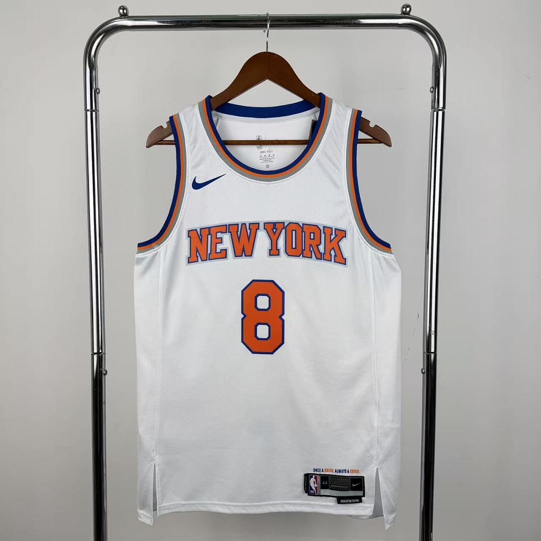 23 Season Knicks White No. 8 - musan