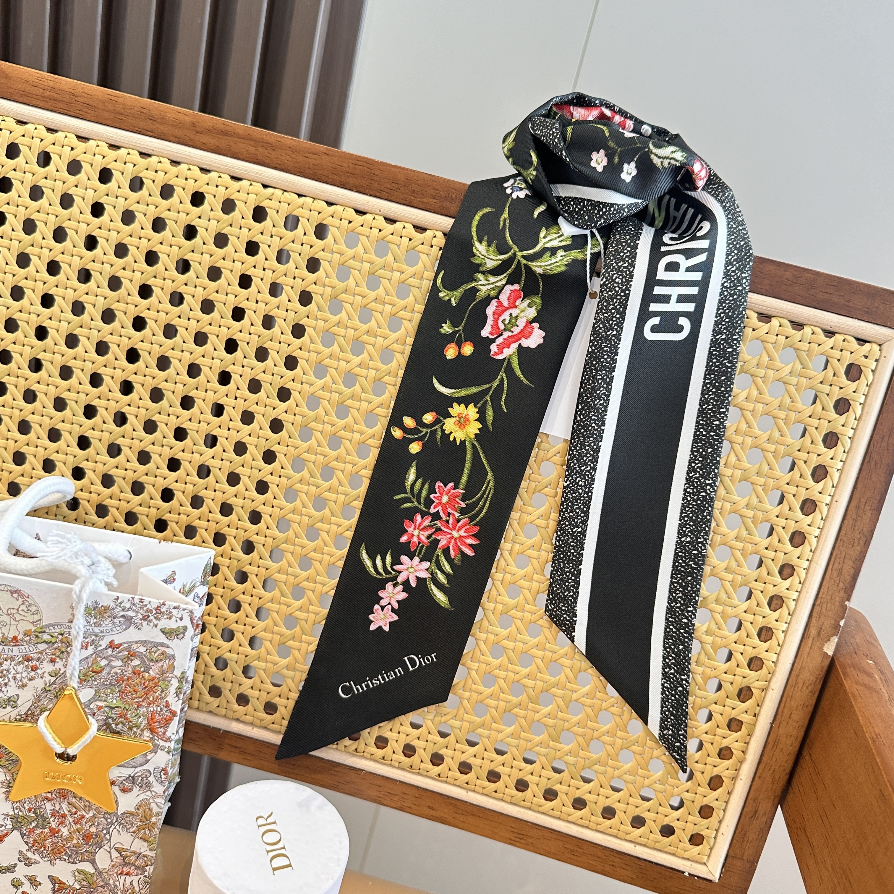 Dior Printed MITZAH Twilly