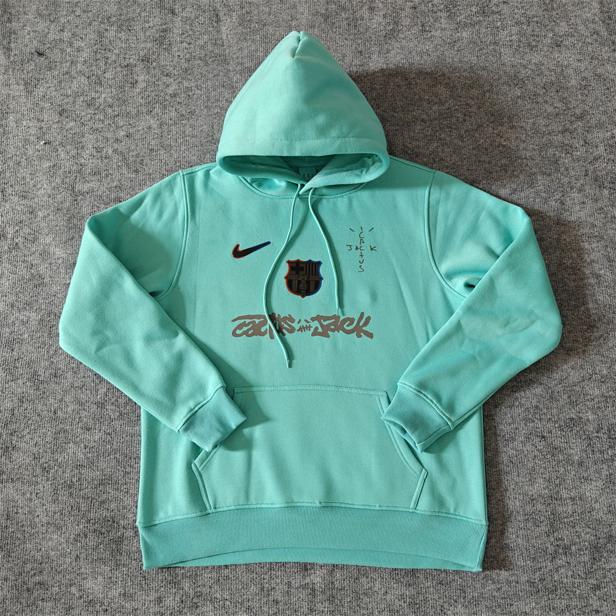 Barcelona Fleece Lined Hoodie Sweatshirt Training Jersey 25/26 (Multiple colors)
