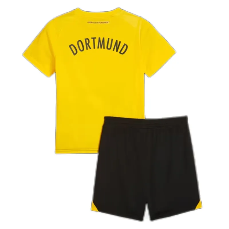 23-24 Kids Borussia Dortmund Home Jersey Kit