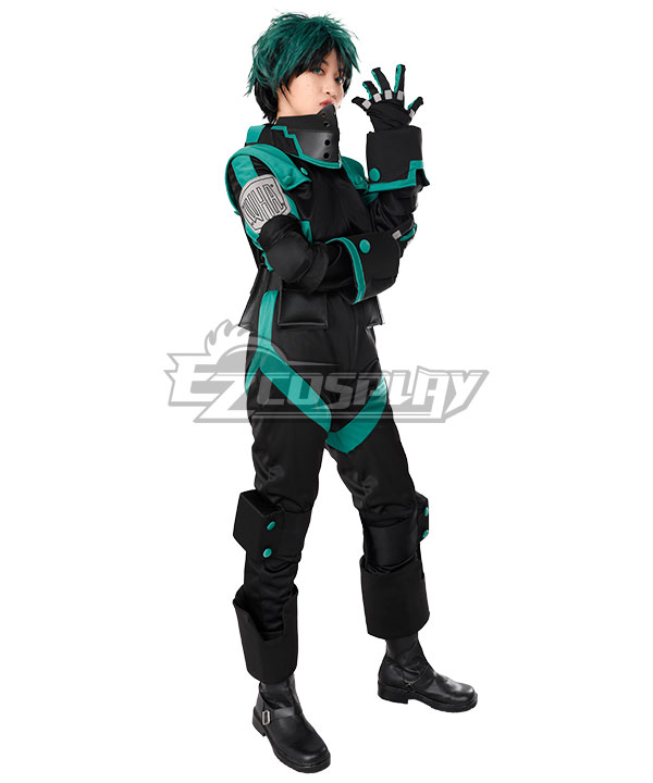 MHA World Heroes Mission Boku No Hero Akademia Izuku Midoriya Deku Winter Suit Cosplay Costume
