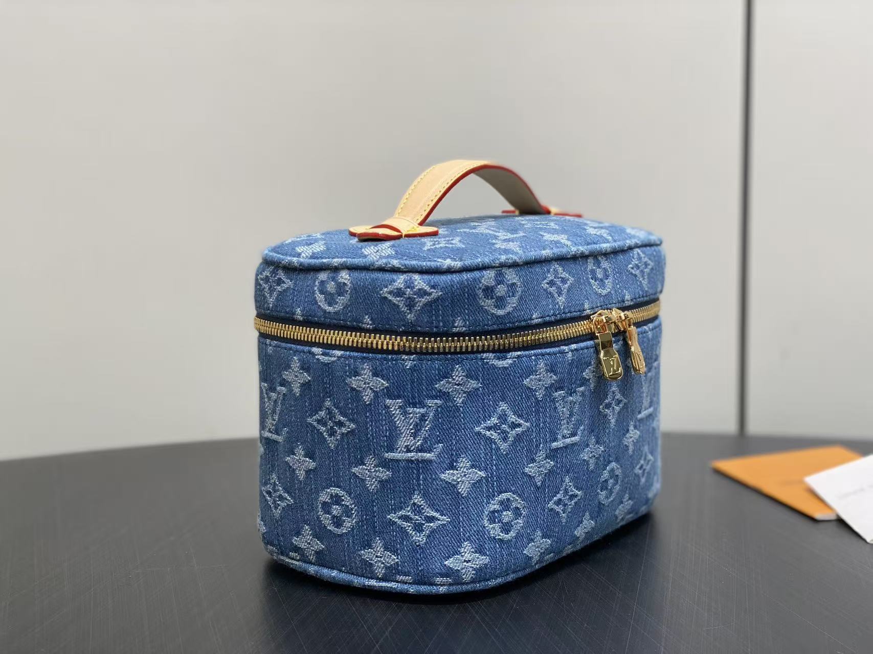 Louis Vuitton LV Monogram denim bag