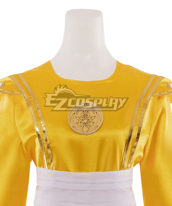 Power Rangers Yellow Ninjetti Ranger Yellow Ninja Ranger B Edition Cosplay Costume