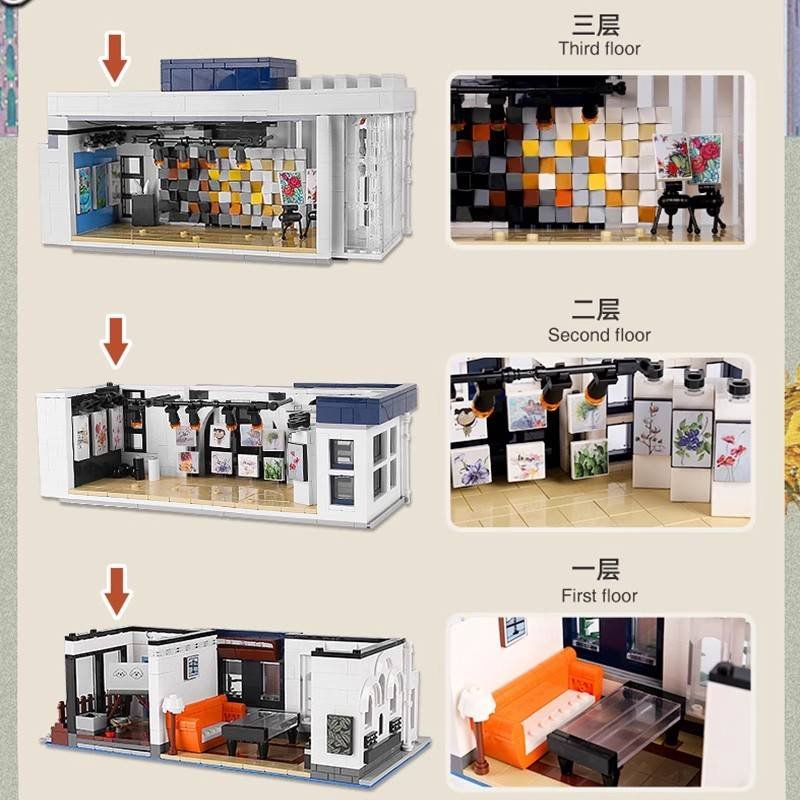 MOULD KING 16043 - Art Gallery