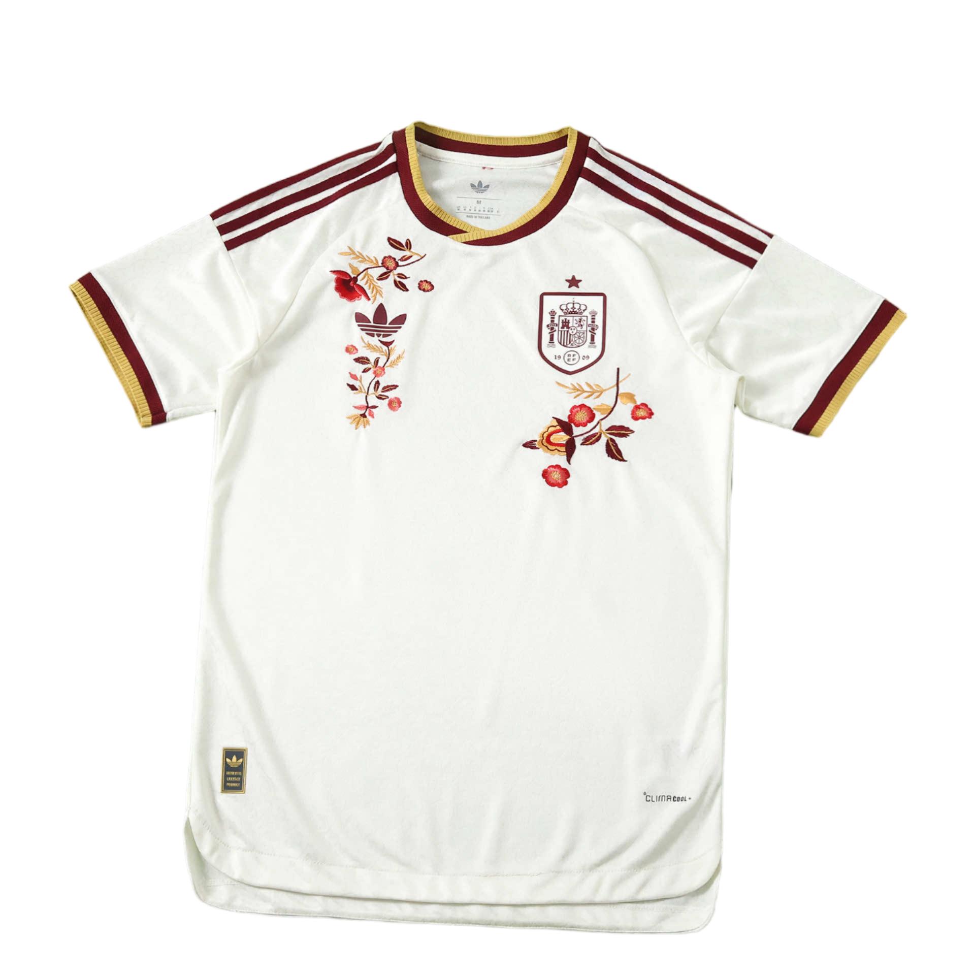 Player Version Spain 2026 Away Jersey（Embroidered ）