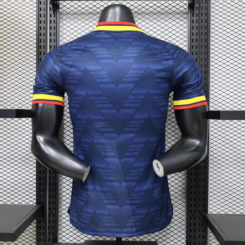 Player Version 26/27 Arsenal Navy Blue with Geometric Pattern Away Jersey S-3XL