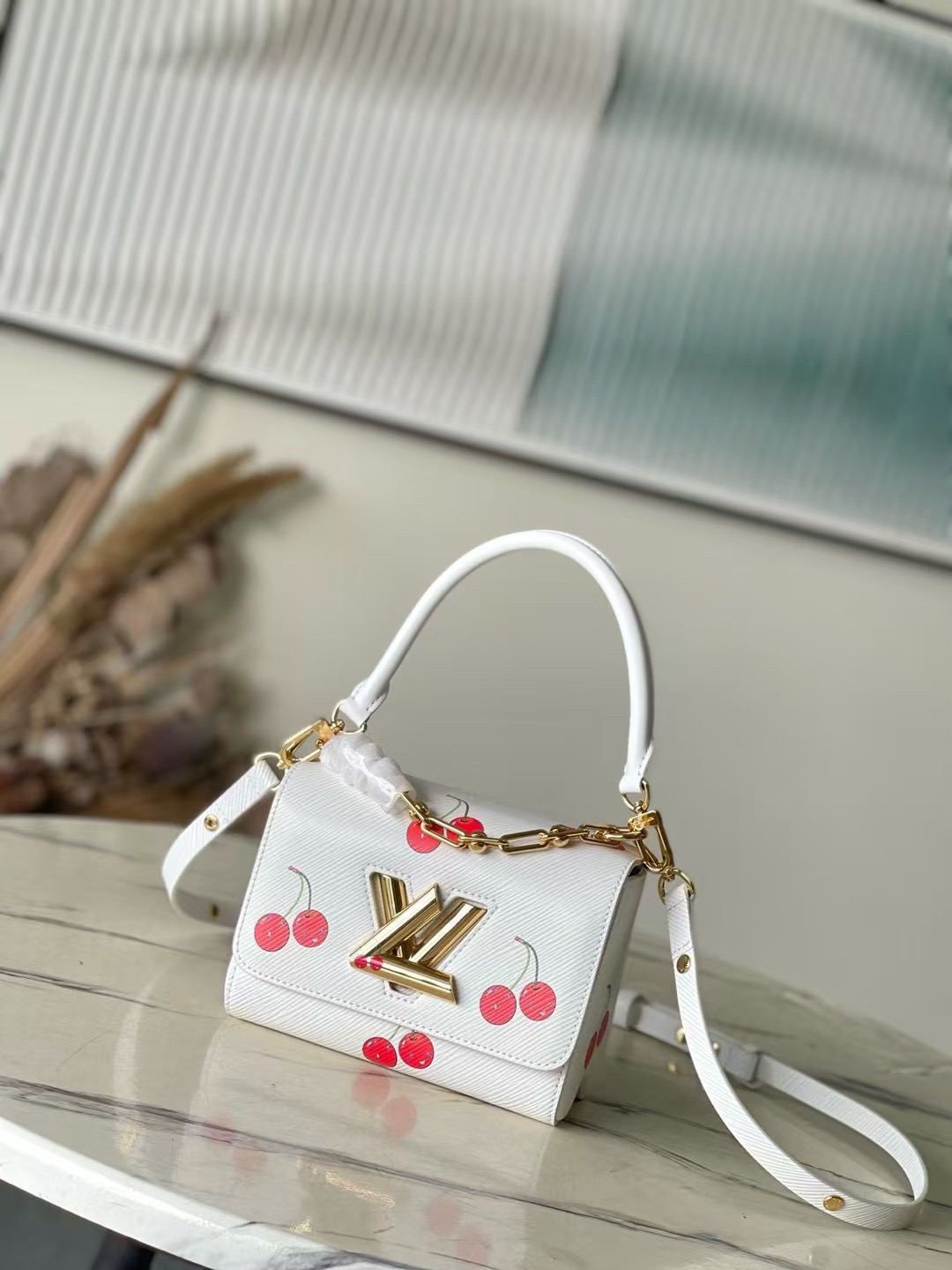 Louis Vuitton x Takashi Murakami LV cherry print crossbody Mini bag