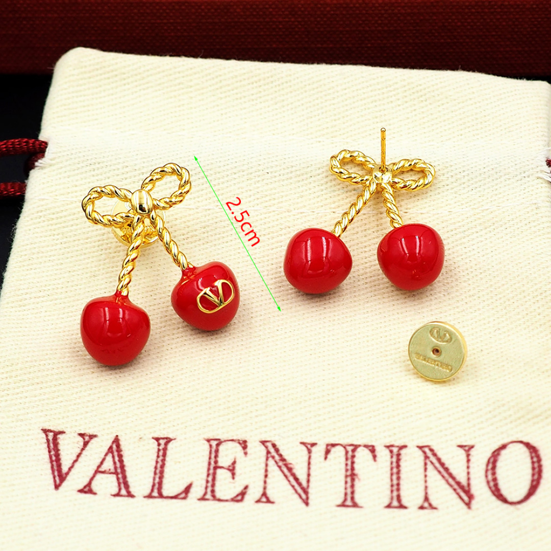 Valentino Cherry Earrings