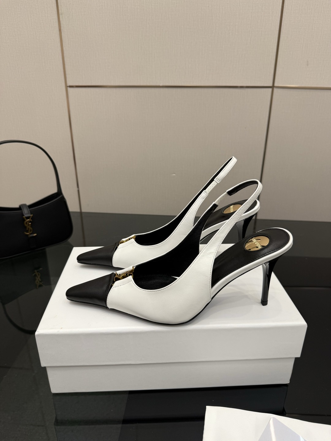 Saint Laurent Babylone Breteui Slingback