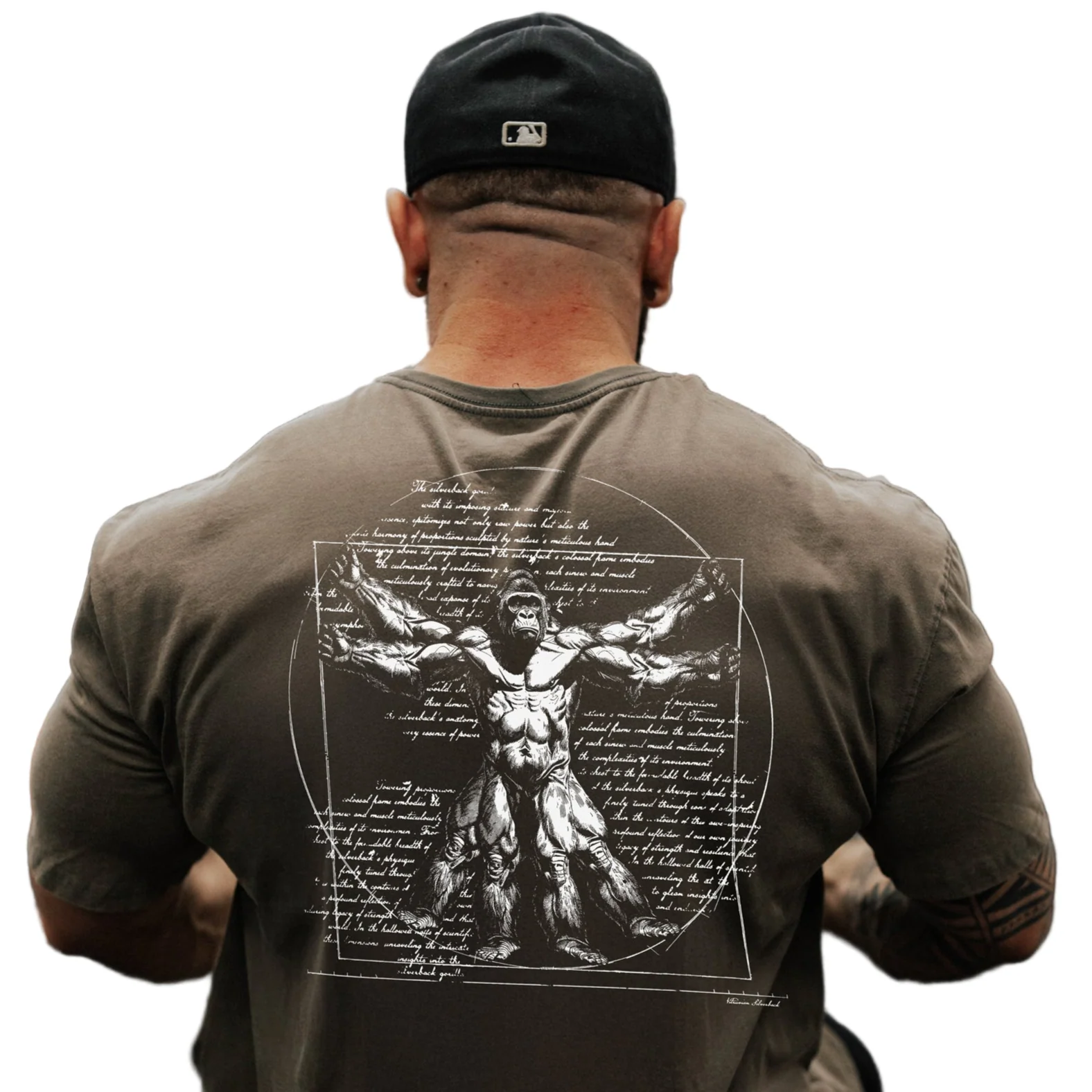 Vitruvian  Acid Wash T-Shirt