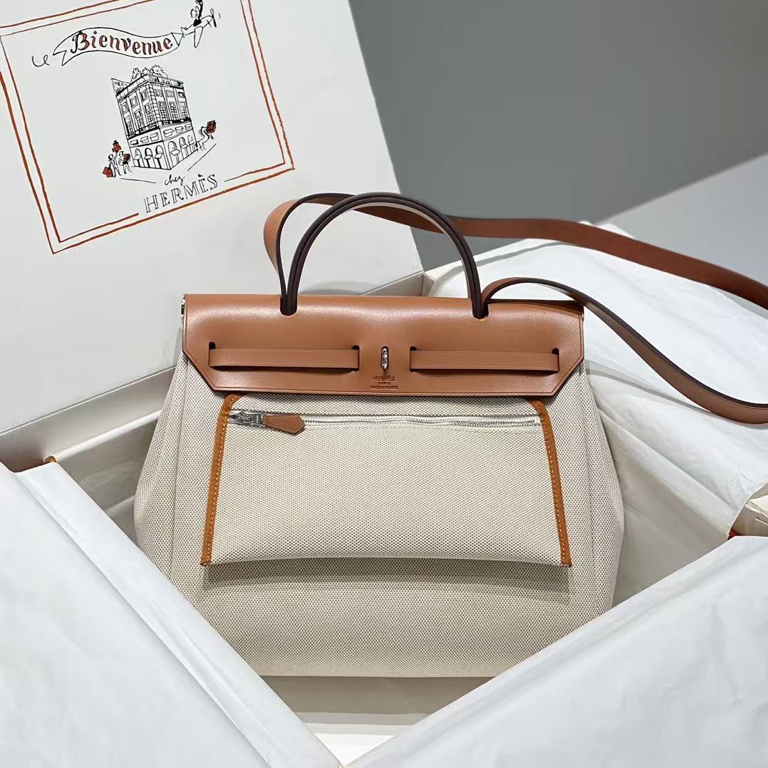 Hermes new printed pattern handbag
