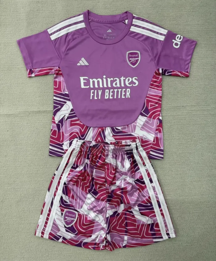 Arsenal Purple Goalkeeper Jersey Suit 26/27