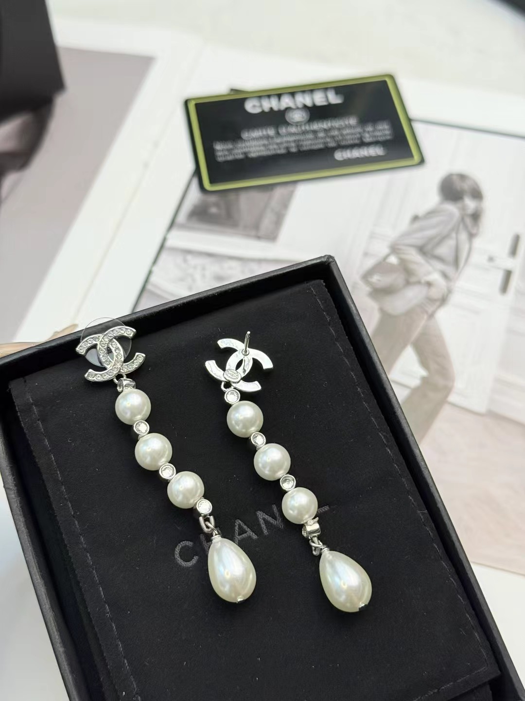 Chanel Fashion Ear Drops