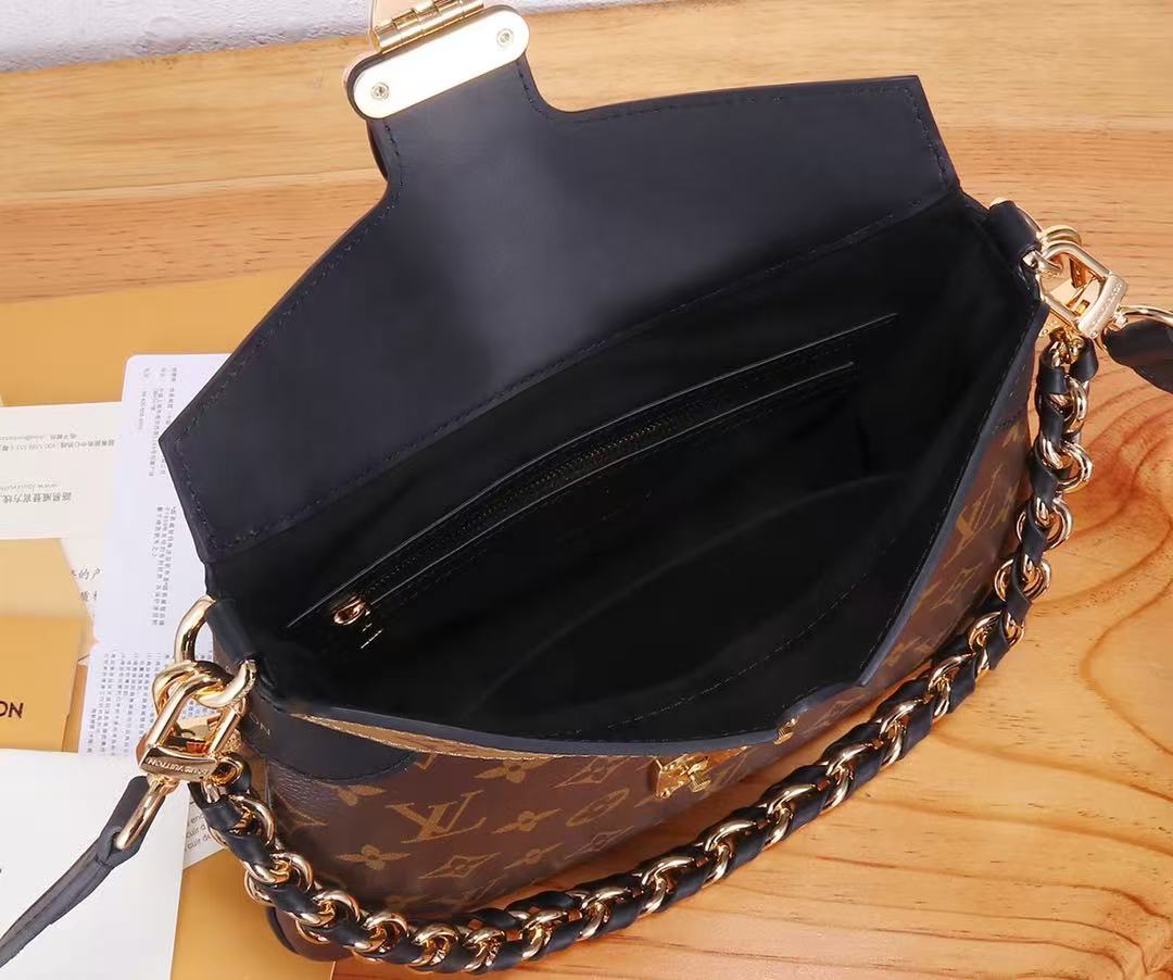 Louis Vuitton Monogram Reverse printed canvas crossbody bag